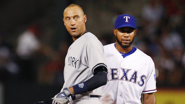 Derek Jeter and Elvis Andrus