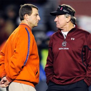 Dabo Swinney, Steve Spurrier