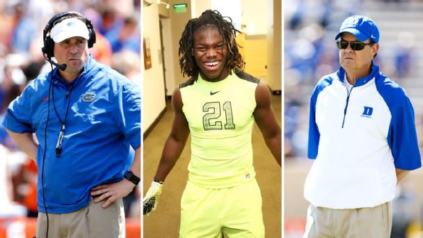 Will Muschamp, Malik Jefferson, David Cutcliffe