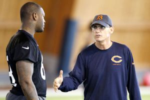 Marc Trestman and Martellus Bennett