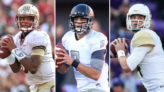 Jameis Winston, Marcus Mariota & Bryce Petty