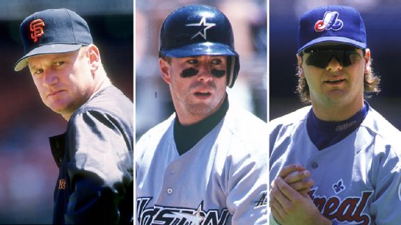 Matt Williams, Jeff Bagwell & Larry Walker