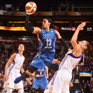 Maya Moore and Diana Taurasi