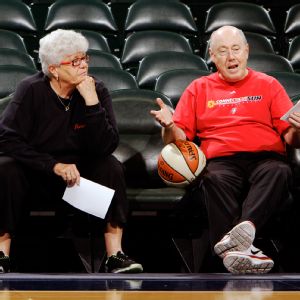 Lin Dunn and Mike Thibault