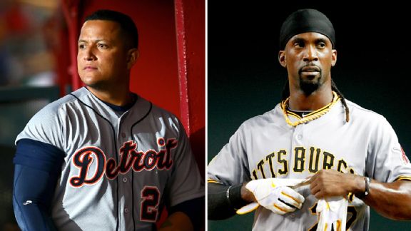 Miguel Cabrera and Andrew McCutchen