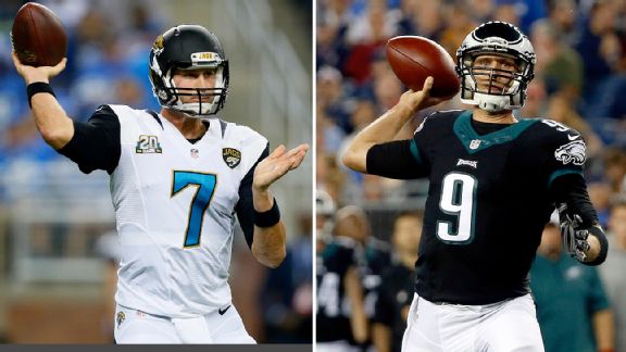 Chad Henne and Nick Foles