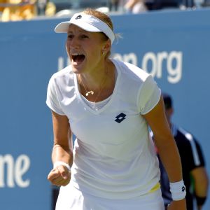Playing in her 29th Grand Slam and eighth US Open, Ekaterina Makarova advanced to her first semifinal.