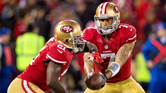 Colin Kaepernick, Frank Gore