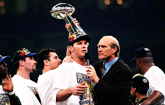 Has Brett Favre ever won the Super Bowl?