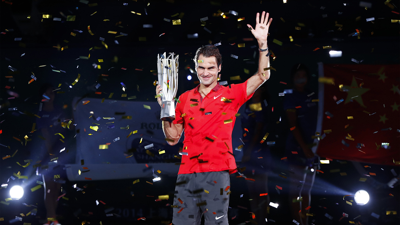Roger Federer wins fourth title of year at Shanghai Masters