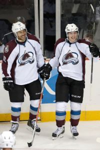 Jarome Iginla and Matt Duchene