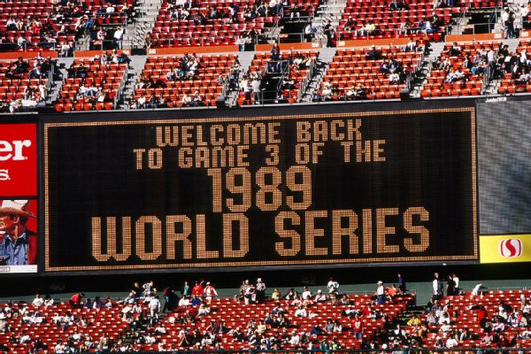 MLB A Look Back At The 1989 World Series Earthquake 25 Years Later