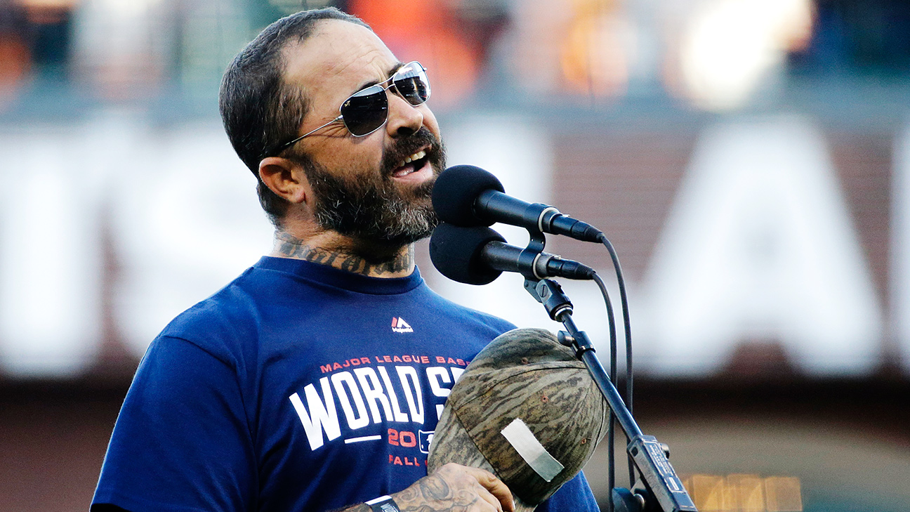 Singer Aaron Lewis Apologizes For Botching Anthem - ESPN