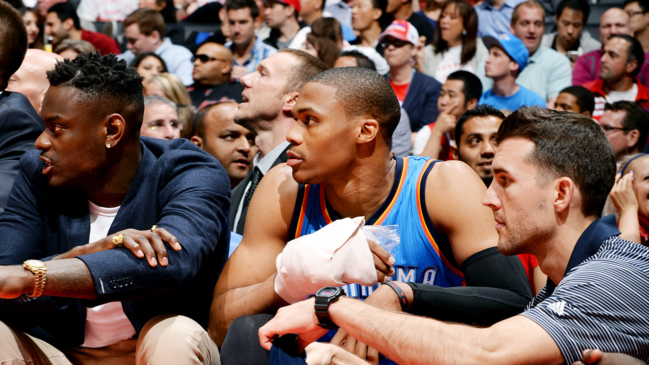 Russell Westbrook Of Oklahoma City Thunder Undergoes Surgery On Injured ...