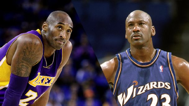 Kobe Bryant, Michael Jordan