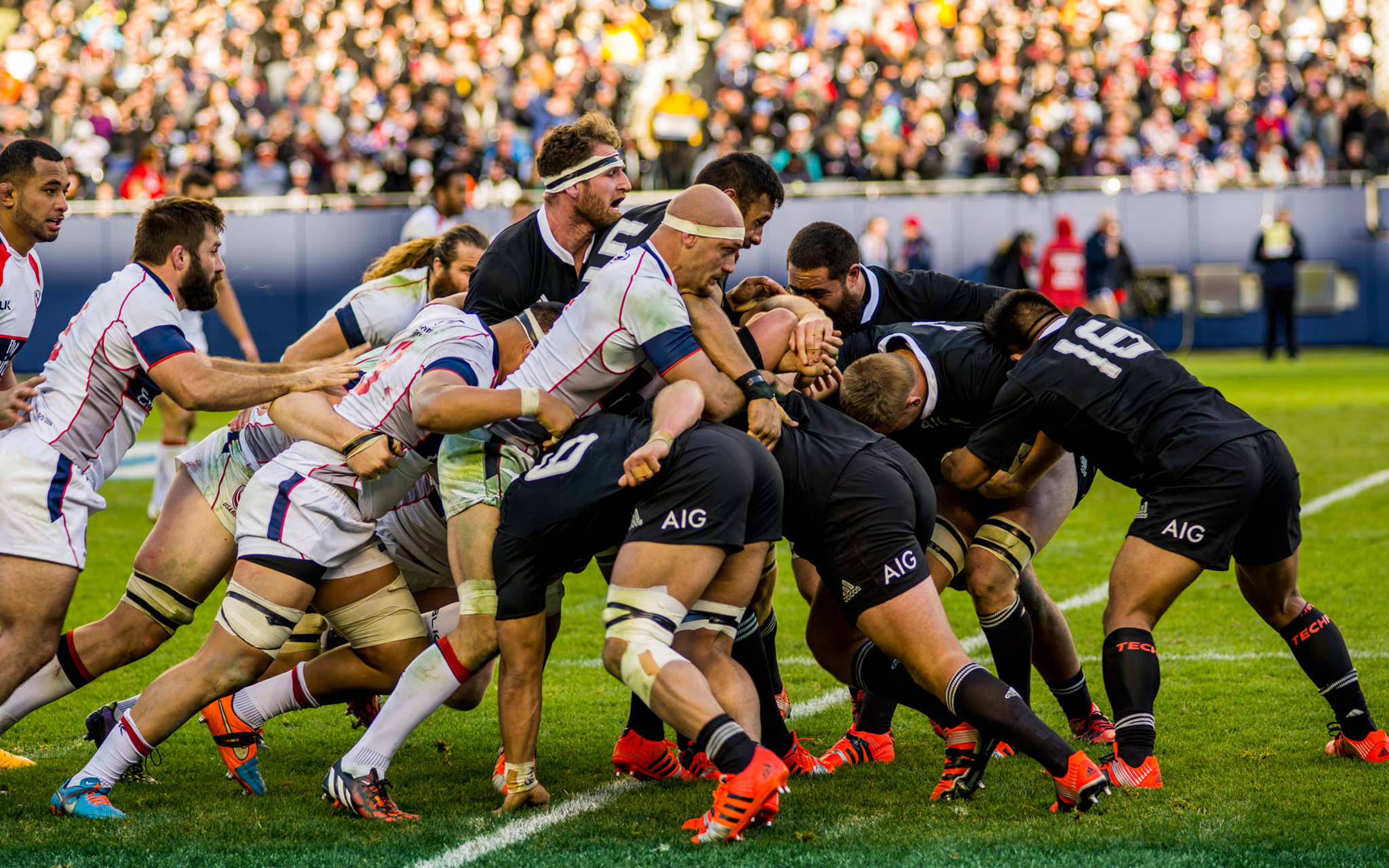 In the Middle of a Maul This Is Rugby in America ESPN