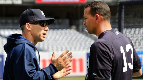 Alex Rodriguez, Joe Girardi