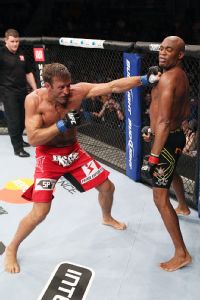 Stephan Bonnar and Anderson Silva