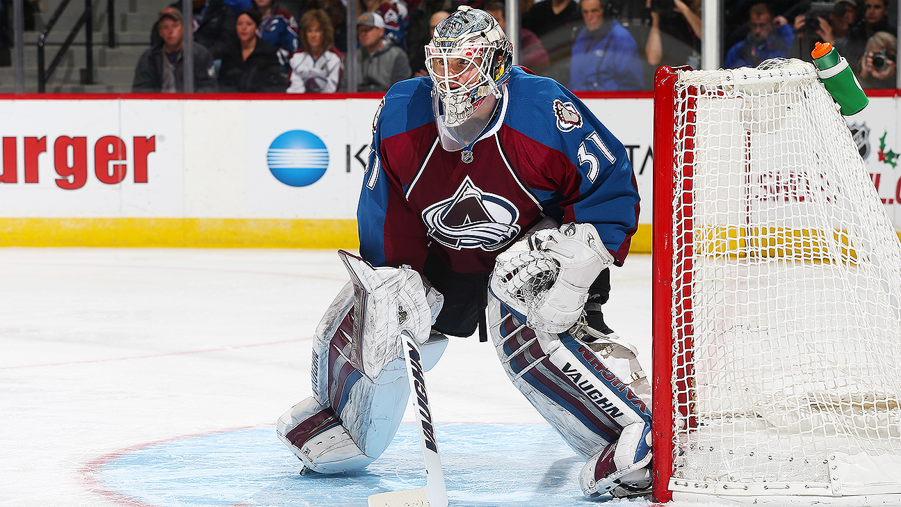 NHL Colorado Avalanche rookie goalie Calvin Pickard breaking into NHL