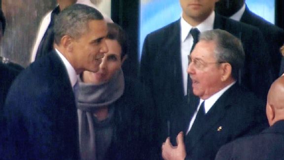 President Barack Obama and President Raul Castro