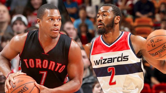 Kyle Lowry and John Wall