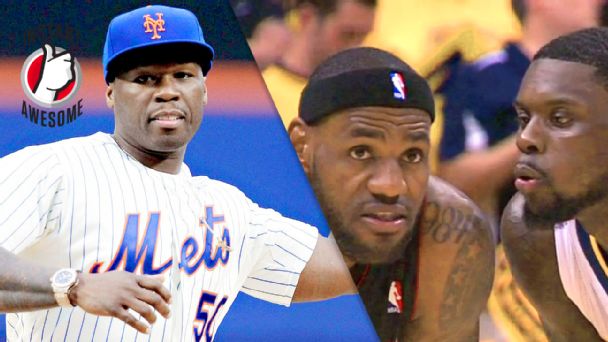 50 cent and LeBron James