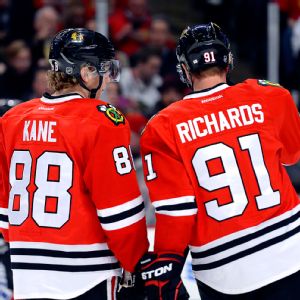 Patrick Kane and Brad Richards