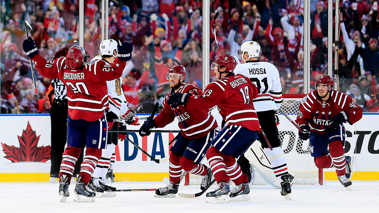 2015 Winter Classic Washington Capitals' Troy Brouwer gave the game