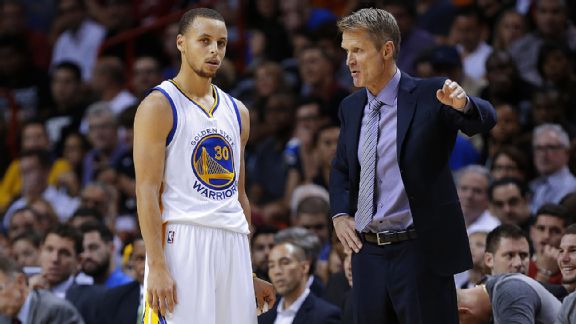 Kerr Pushing Curry Warriors To Next Level Golden State Warriors Blog Espn 1332