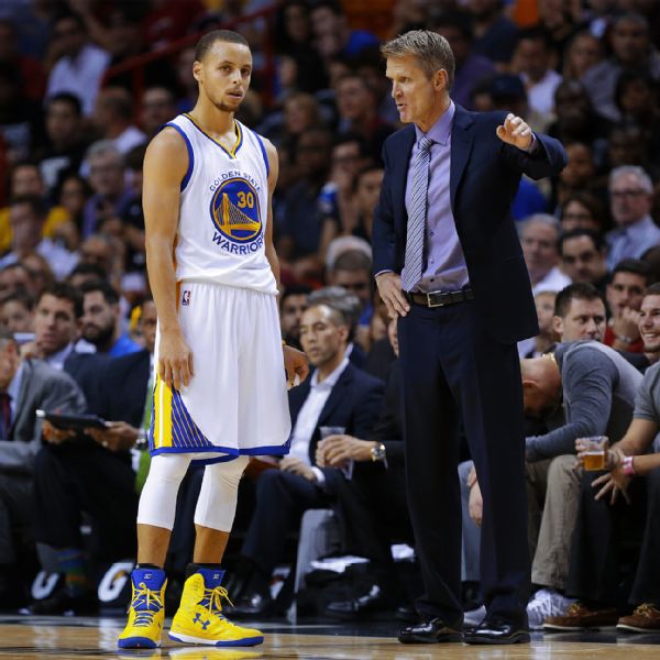 Steve Kerr says Stephen Curry should be MVP but not Golden State