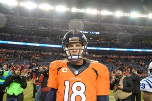 Index: Peyton Manning leaving field