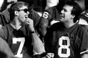 John Elway and Gary Kubiak