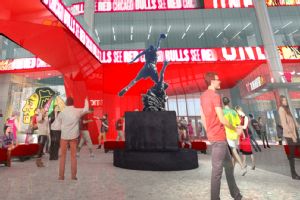 Jordan statue