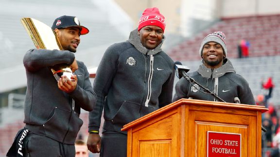 Braxton Miller, Cardale Jones, J.T. Barrett