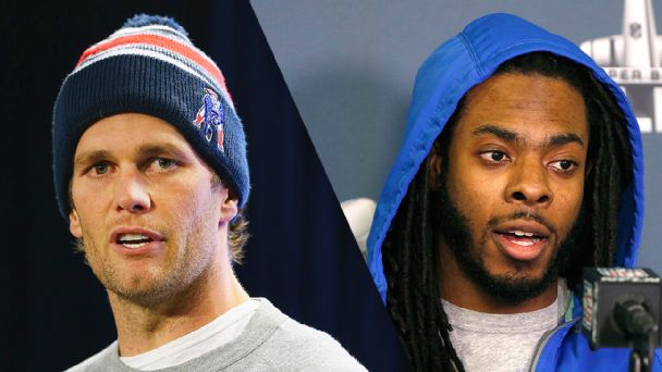 Tom Brady and Richard Sherman