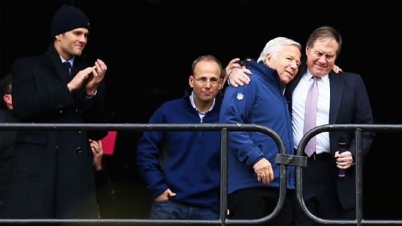 Bob Kraft and Bill Belichick