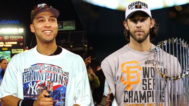 Derek Jeter and Madison Bumgarner