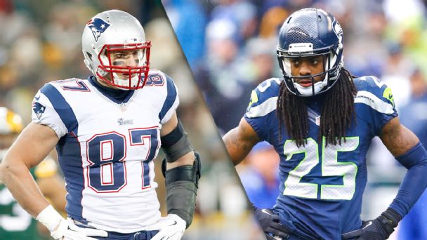 Rob Gronkowski and Richard Sherman