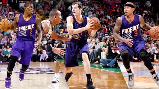 Eric Bledsoe, Goran Dragic, Isaiah Thomas, Phoenix Suns