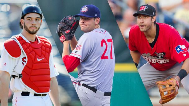 Blake Swihart, Lucas Giolito and Joey Gallo