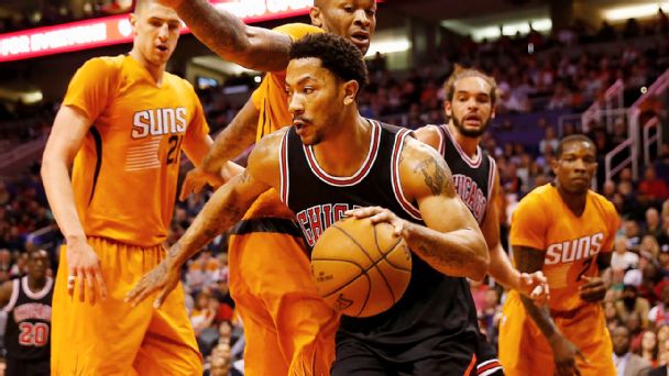 Derrick Rose, P.J. Tucker