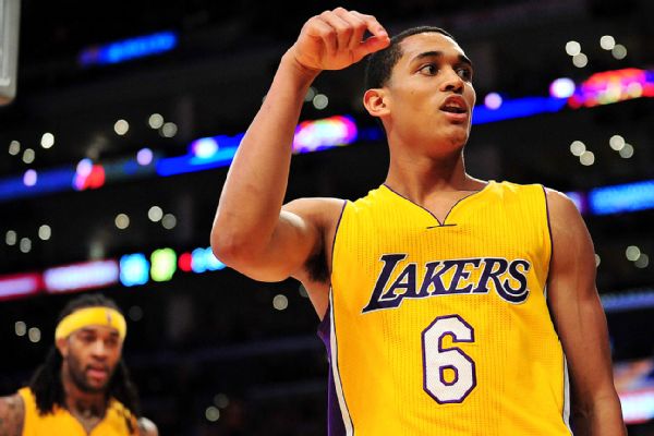 jordan clarkson lakers shirt