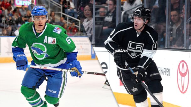 Wade Redden and Mike Richards