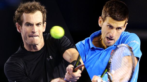 Andy Murray , Novak Djokovic