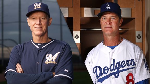 Ron Roenicke and Don Mattingly