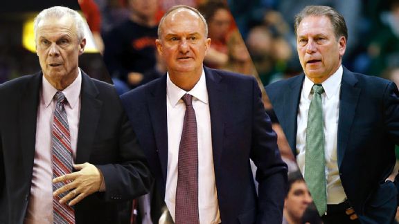 Bo Ryan, Thad Matta, Tom Izzo