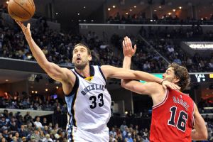 Marc Gasol and Pau Gasol