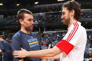 Marc Gasol and Pau Gasol