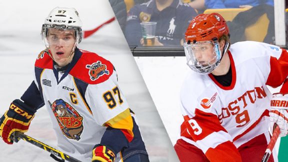 Connor McDavid and Jack Eichel