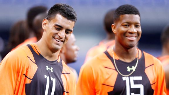 Marcus Mariota and Jameis Winston